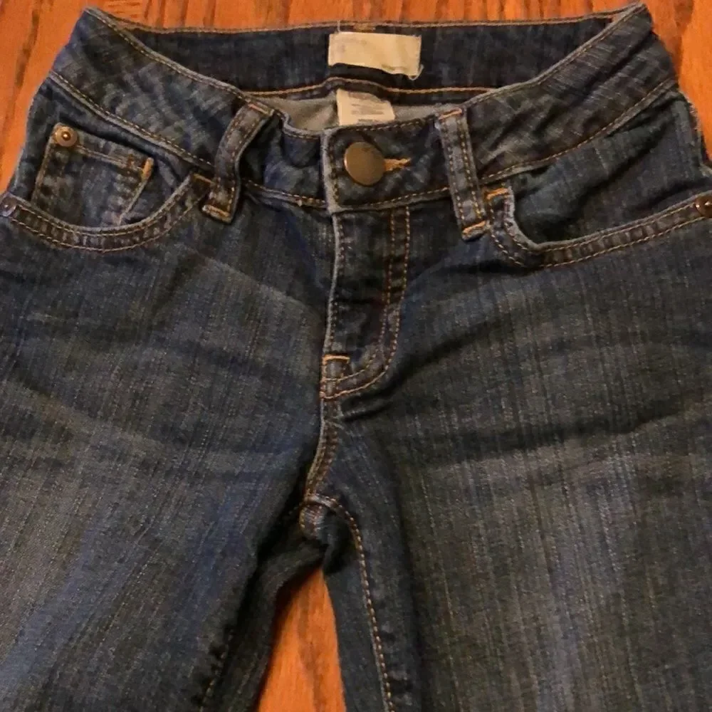 Gap straight fit girls jeans size 8